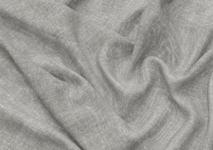 Pescara Voile, Fossil Grey - Motorised Roman Blind - Image 4